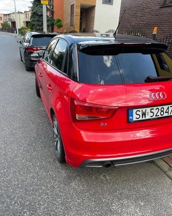 Audi A1 cena 39900 przebieg: 102000, rok produkcji 2014 z Świętochłowice małe 22